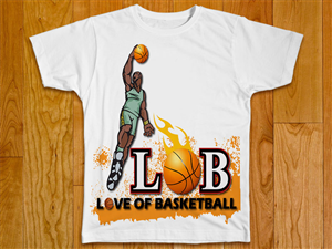 Design de T-shirt par Richard Rego pour Love Of Basketball | Design : #4675901