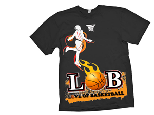 Design de T-shirt par Richard Rego pour Love Of Basketball | Design : #4678597