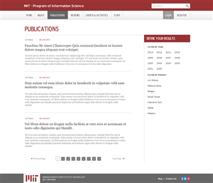Research Program Web Site | Diseño Web por TechWise