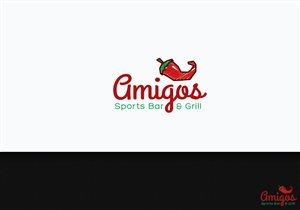 Amigos    Sports Bar & Grill | Design de Logo par jaime.sp