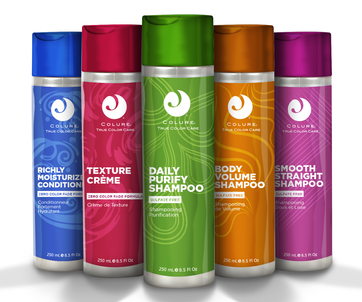 Diseño de Empaque por apl design solutions para COLURE Hair Care LLC  | Diseño #4684726