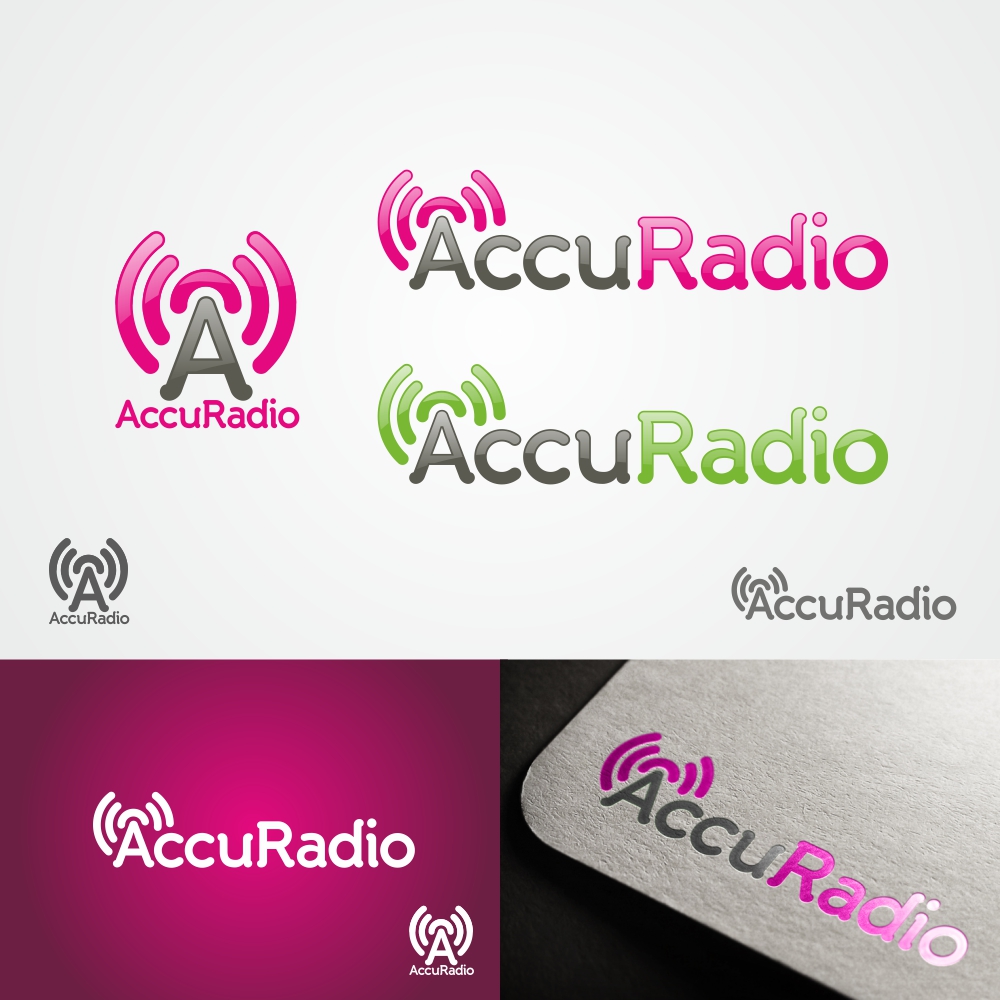 Logo Design by Globat™ for AccuRadio | Design #4663917