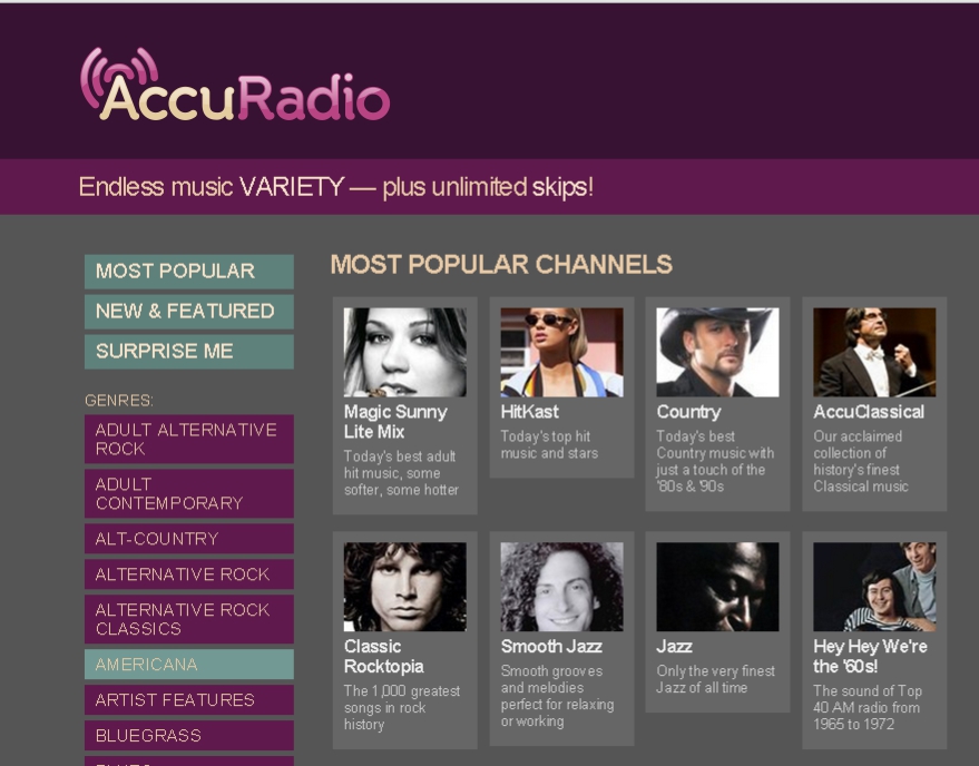 Logo Design by Globat™ for AccuRadio | Design #4663983