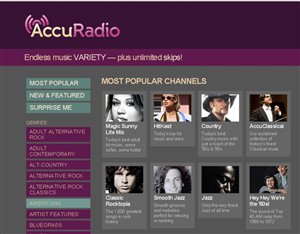 Logo Design by Globat™ for AccuRadio | Design: #4663983
