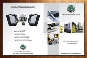 Broschüren-Design von theblueart für Hillary Machinery Inc | Design: #4675555