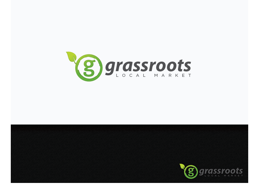 Diseño de Logo por jaime.sp para Grassroots Local Market | Diseño #1364803