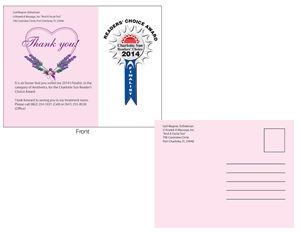Postcard Design by Chandra