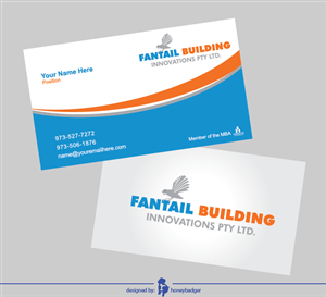 Business Card Design by rustee for this project | Design: #4722014