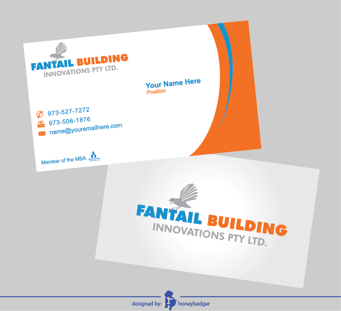 Business Card Design by rustee for this project | Design #4722019