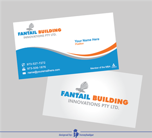 Business Card Design by rustee for this project | Design: #4722025