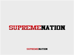 Logo Design by jAY!.... for Supreme Nation | Design: #1324314