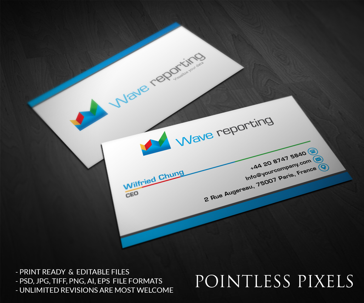 Business Card Design by Pointless Pixels India for this project | Design #5006175
