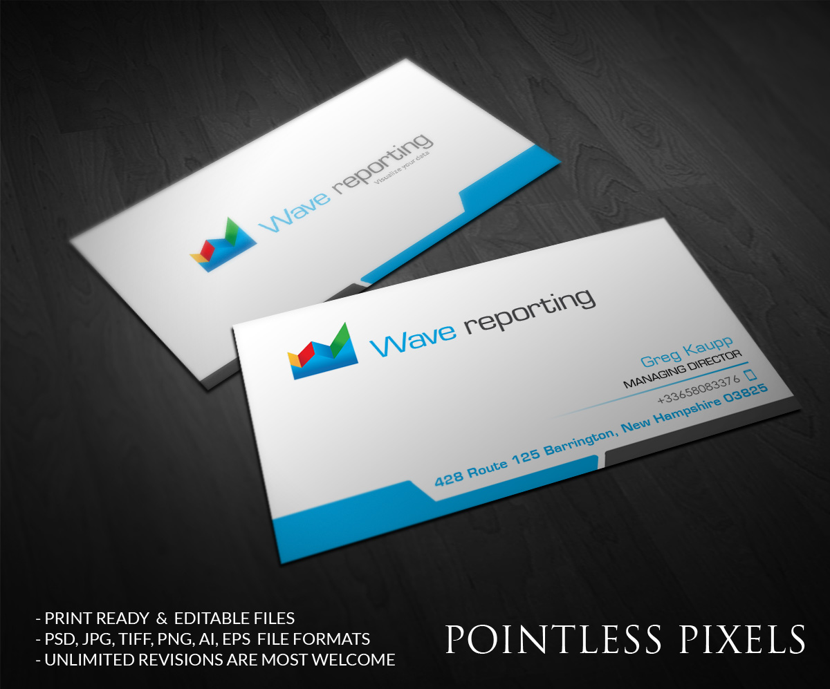 Business Card Design by Pointless Pixels India for this project | Design #5006185