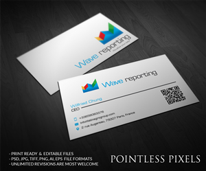 Business Card Design by Pointless Pixels India for this project | Design: #5006532