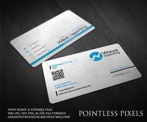 Business Card Design by Pointless Pixels India for this project | Design: #5072733