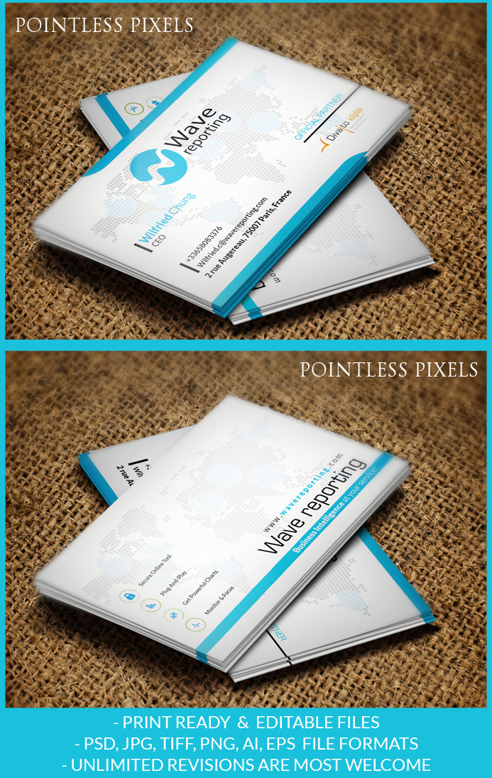 Business Card Design by Pointless Pixels India for this project | Design #5072955