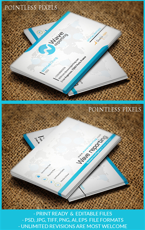 Business Card Design by Pointless Pixels India for this project | Design: #5072955