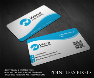 Business Card Design by Pointless Pixels India for this project | Design: #5073108
