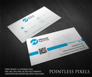 Business Card Design by Pointless Pixels India for this project | Design: #5073167
