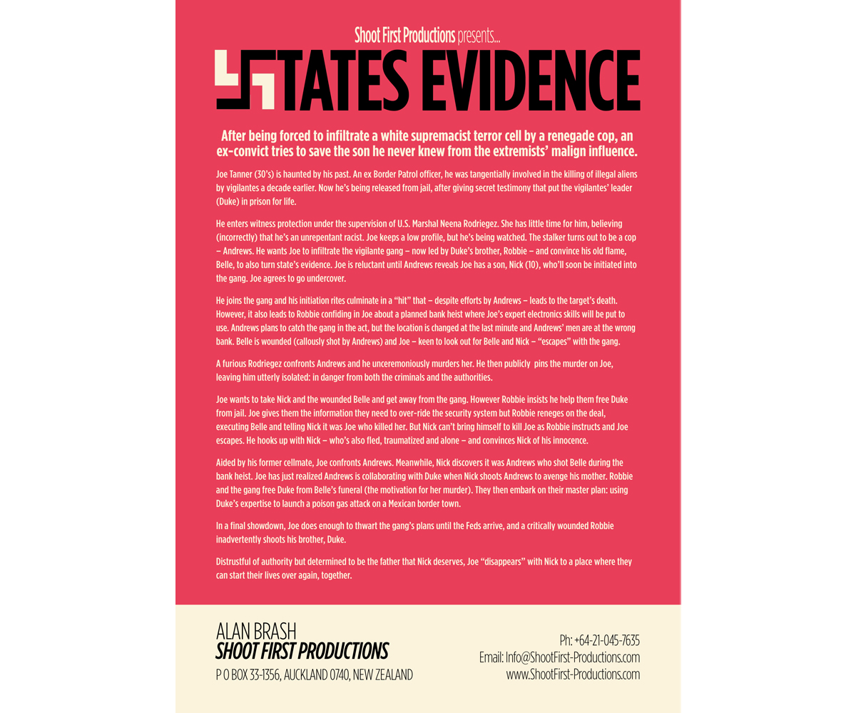 Diseño de Póster por Brian Ellis para Shoot First Productions Ltd. | Diseño #4662298