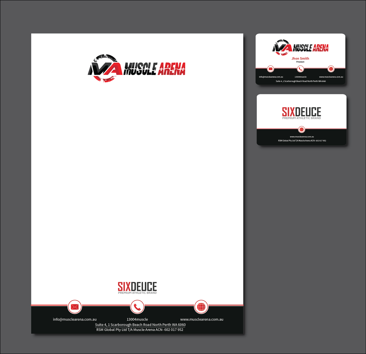 Stationery Design by Ak Graphics Solutions for this project | Design #4690657