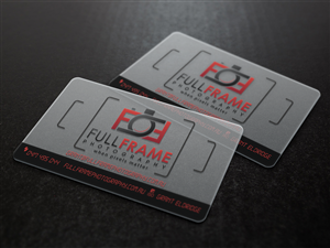 Business Card Design Project - Photographer | Business Card Design by HYPdesign
