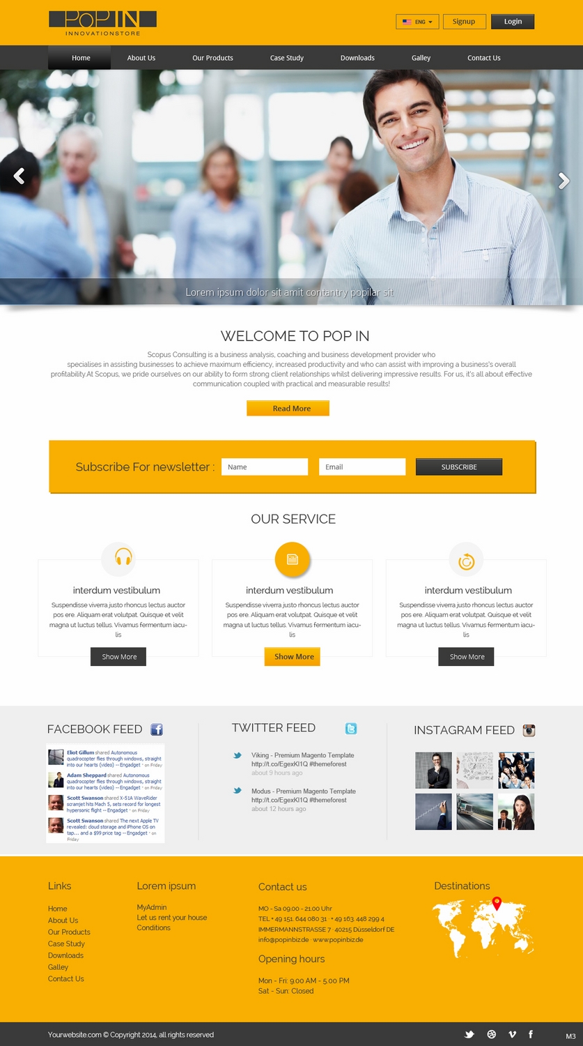 Wordpress Design by pb for this project | Design #4670304