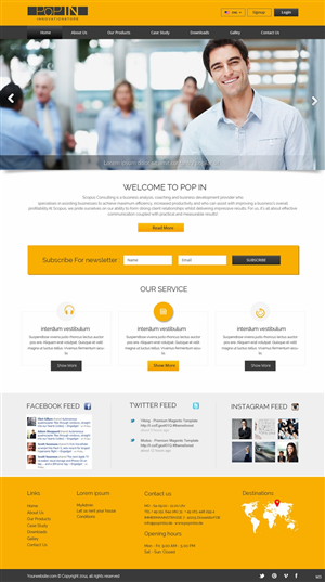Wordpress Design by pb for this project | Design: #4670304