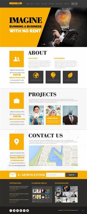 Wordpress Design by pb for this project | Design: #4670306