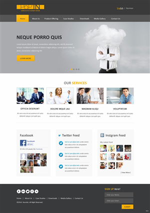 Wordpress Design by pb for this project | Design: #4670315