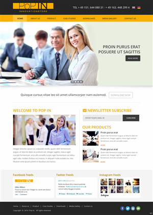 Wordpress Design by pb for this project | Design: #4670318