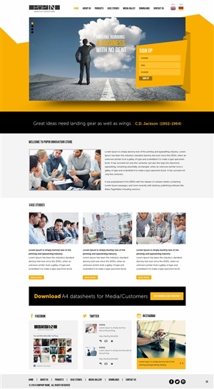 Wordpress Design by pb for this project | Design: #4681276