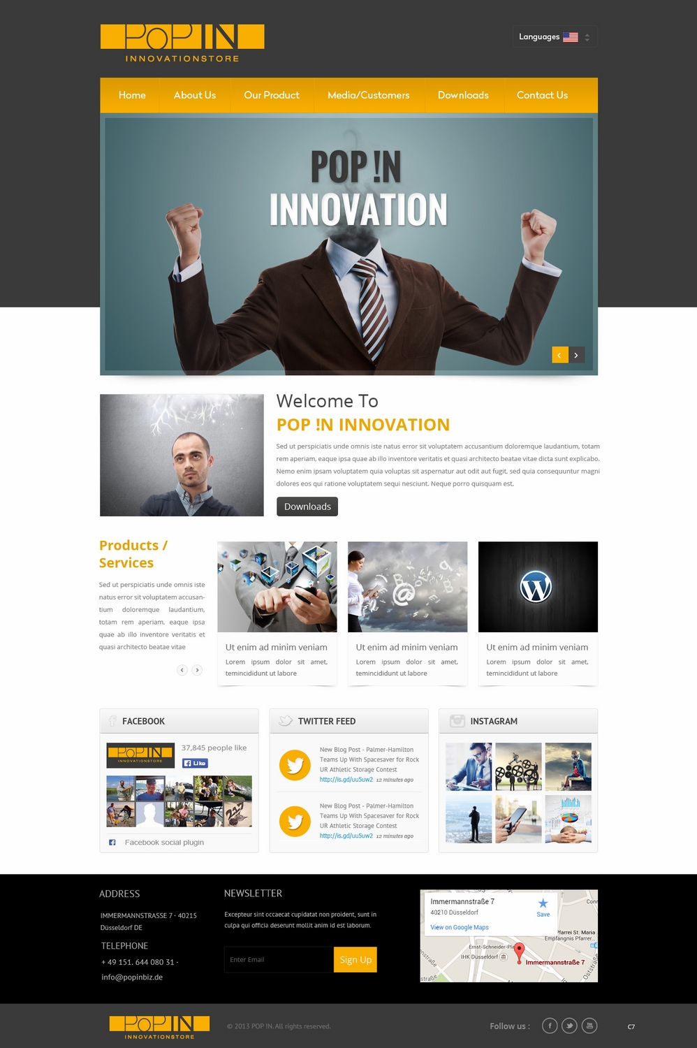 Wordpress Design by pb for this project | Design #4681330