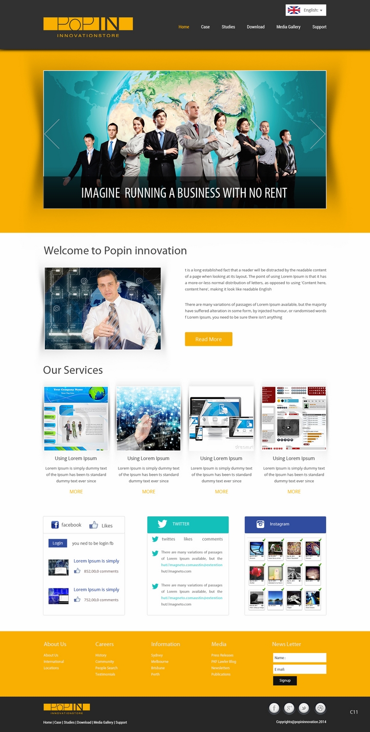 Wordpress Design by pb for this project | Design #4681336