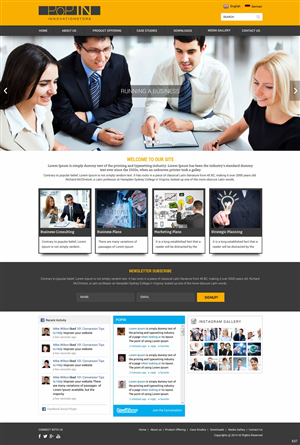 Wordpress Design by pb for this project | Design: #4681341