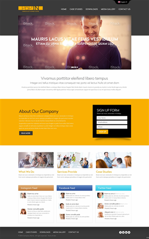 Wordpress Design by pb for this project | Design: #4681343