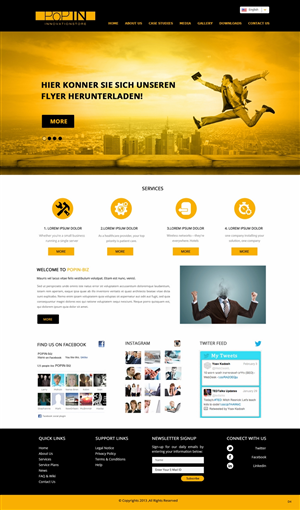 Wordpress Design by pb for this project | Design: #4681348