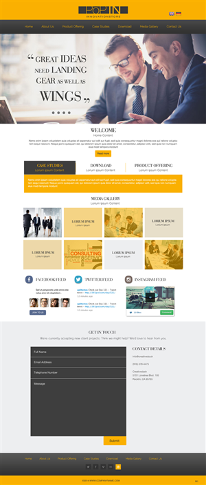 Wordpress Design by pb for this project | Design: #4681353