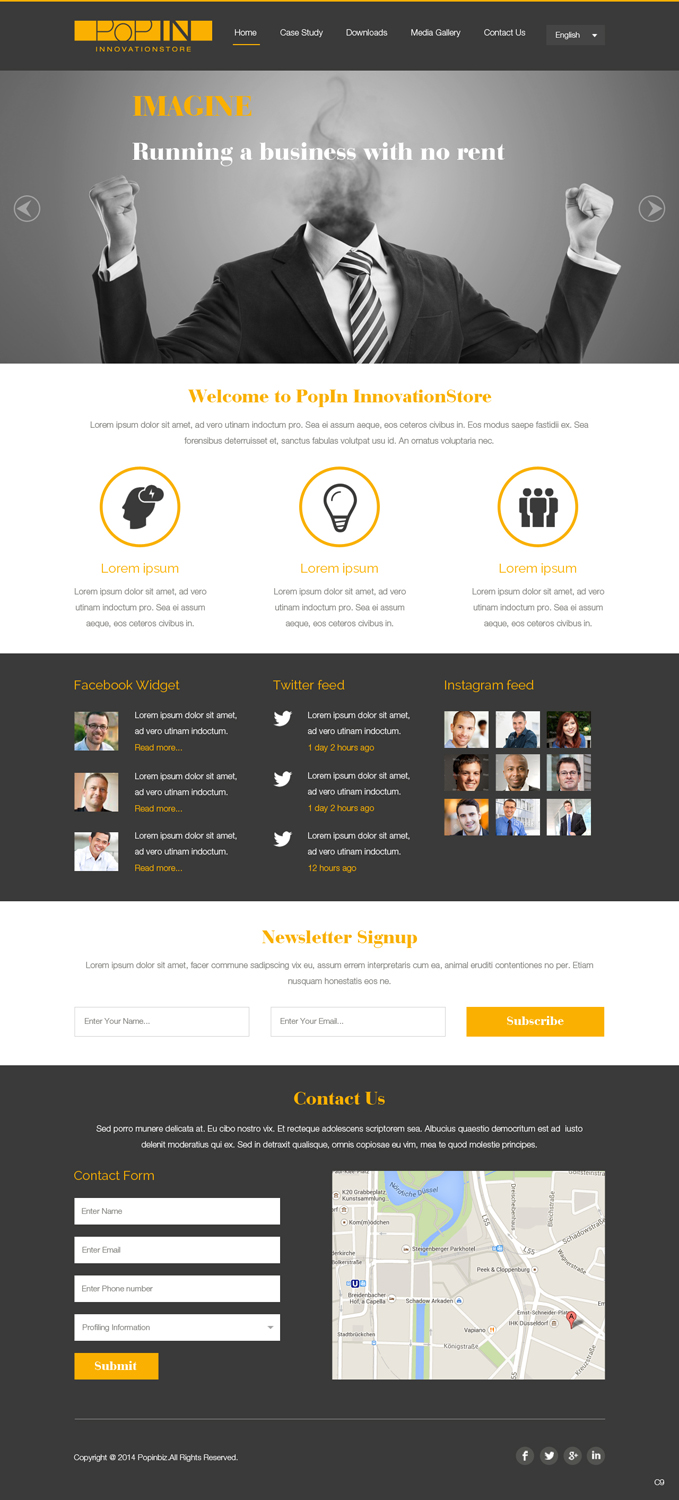 Wordpress Design by pb for this project | Design #4681354