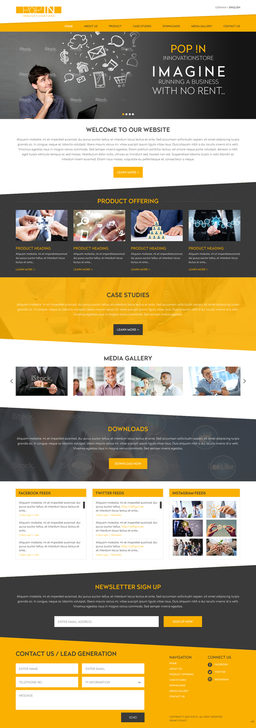 Wordpress Design by pb for this project | Design #4681358