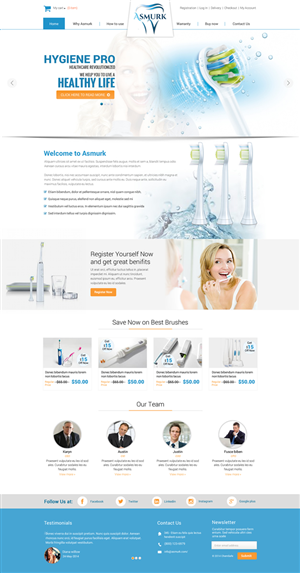 Diseño Web por Behriatech para este proyecto | Diseño #4758594