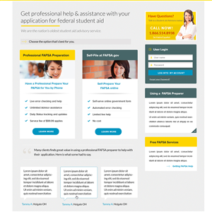 Landing Page Design by Pabloravel