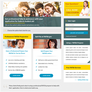 Landing Page Design by Pabloravel for this project | Design: #4671760