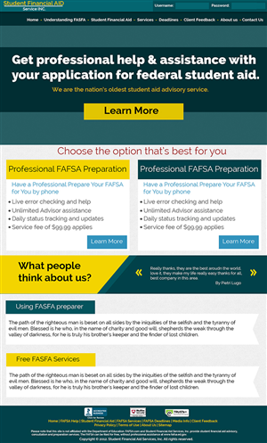 Landing Page Design by Jhon_Araldy