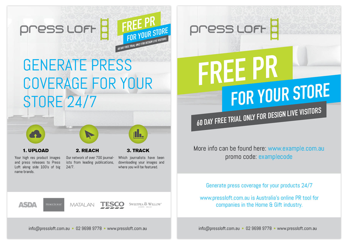 Diseño de Flyer por RYCO Design para press loft | Diseño #1338102