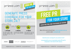 Flyer Design by RYCO Design for press loft | Design: #1338102