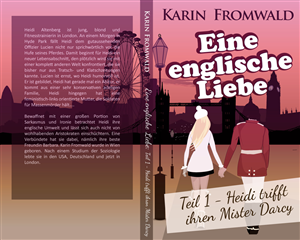 Book cover for my new german romance Ebook