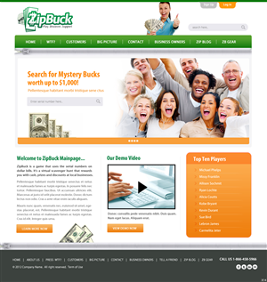 Web Design by pb for this project | Design: #1329157