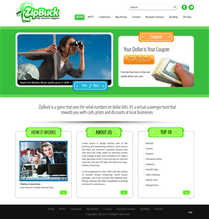 Web Design by pb for this project | Design: #1332463