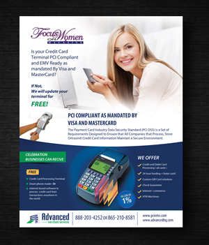 Flyer Design by uk for Advanced Merchant Services | Design: #4668260